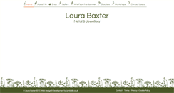 Desktop Screenshot of laurabaxter.co.uk